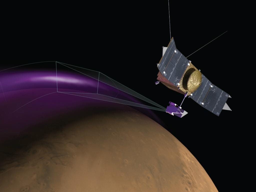 NASA deteta misteriosa nuvem de poeira em Marte (Foto: NASA)
