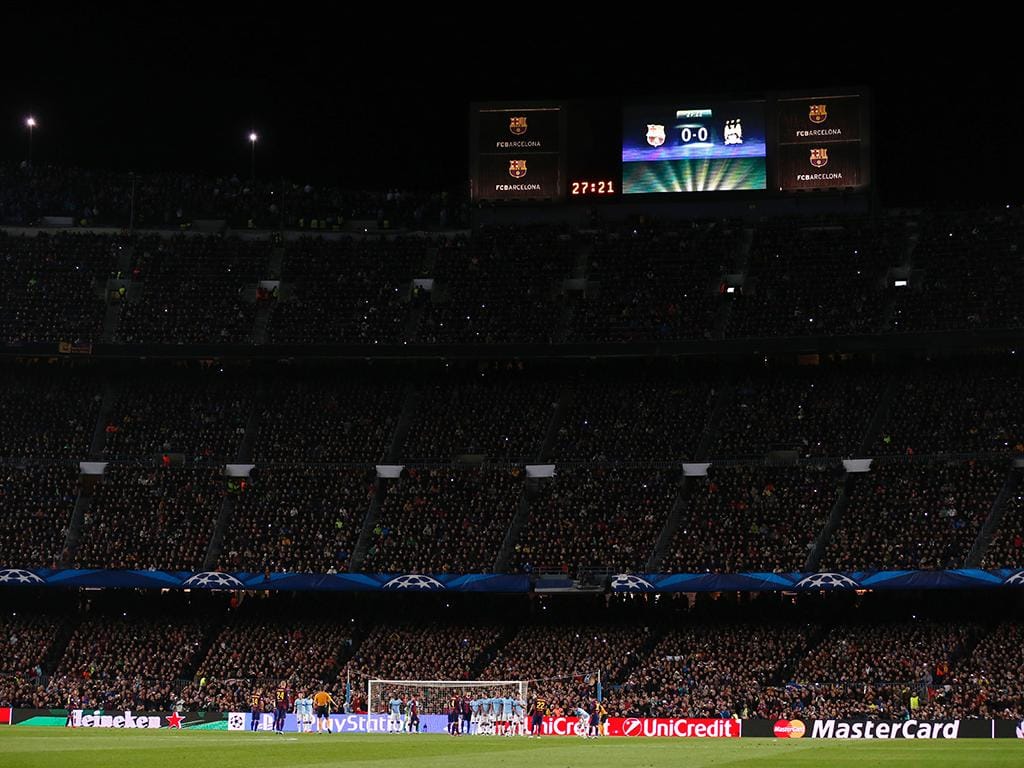 Barcelona-Manchester City (REUTERS/ Gustau Nacarin)