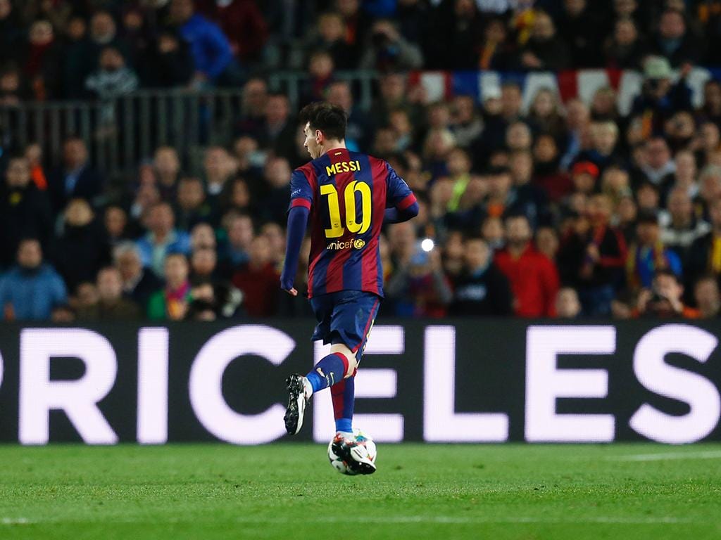Messi (REUTERS/ Gustau Nacarin)