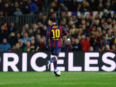 Já viu como está o pé direito de Messi? - TVI