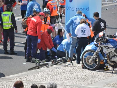 Morreu participante alemão na meia maratona de Lisboa - TVI