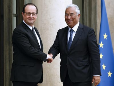 António Costa esteve reunido com Hollande - TVI