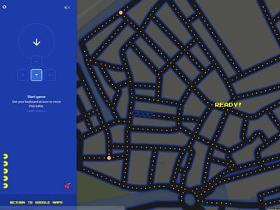 Google Maps transforma-se em jogo do PacMan - TVI