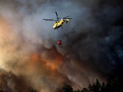 Risco máximo de incêndio no interior do país - TVI