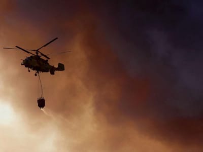 Incêndio em Odemira combatido por 80 bombeiros - TVI