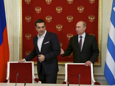 Kremlin: Grécia tem de apresentar proposta para ajuda da Rússia - TVI