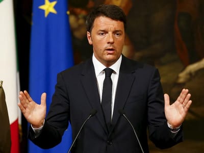 Matteo Renzi vai visitar zonas afetadas durante esta tarde - TVI