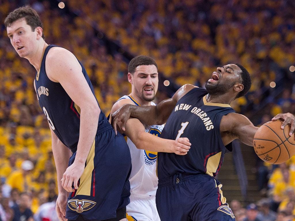 Golden Warriors-Orleans Pelicans (REUTERS)