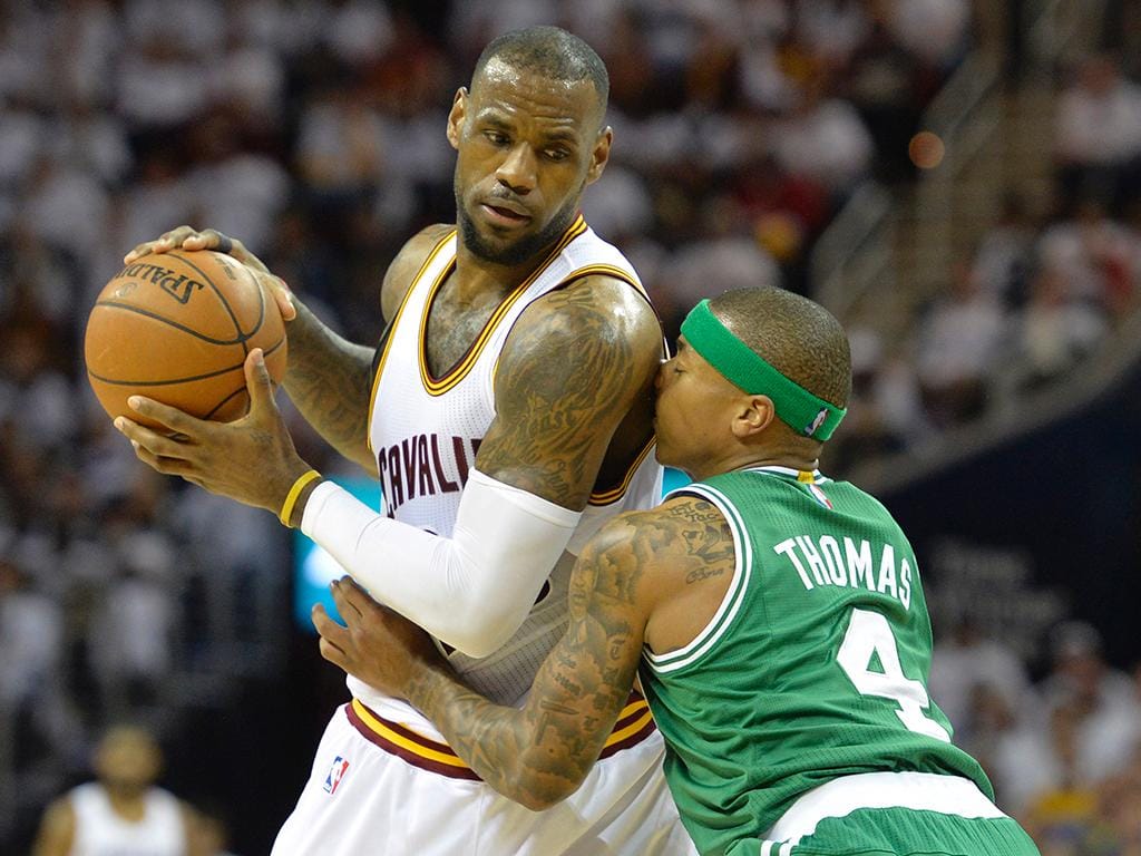 Cleveland Cavaliers-Boston Celtics (Reuters)