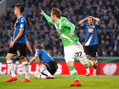 Wolfsburgo com Vieirinha na final da Taça da Alemanha - TVI