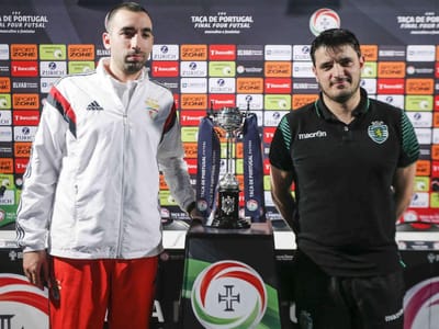 Futsal: Dias e Rocha pedem foco além dérbi na Liga dos Campeões - TVI