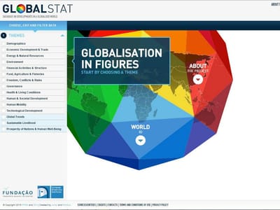 Portal GlobalStat apresentado perante o "orgulho" de Passos - TVI
