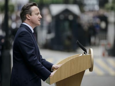 Cameron vai formar Governo e anuncia referendo à UE - TVI