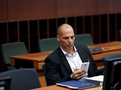 Varoufakis em exclusivo à TVI para ver no Jornal das 8 - TVI