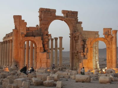 Estado Islâmico armadilha ruínas históricas de Palmira - TVI