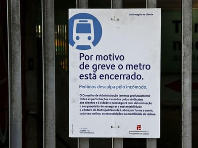 Mais de metade dos maquinistas do metro de Lisboa faltaram no dia 31 - TVI