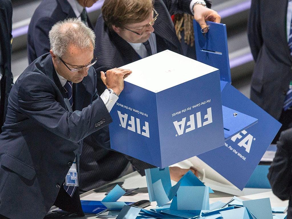 Eleições da FIFA em Zurique (EPA)
