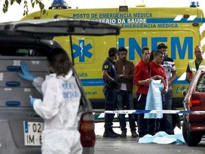 Um morto e um ferido grave em despiste em Ferreira do Alentejo - TVI