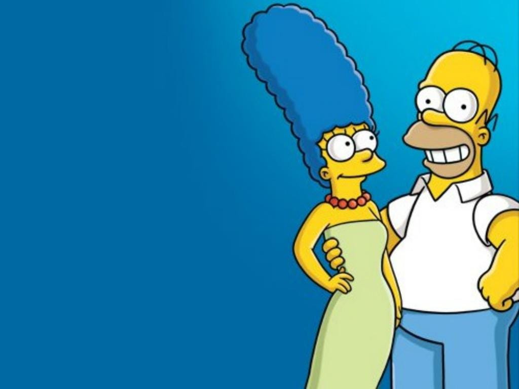 Homer e Marge Simpson [Twitter]