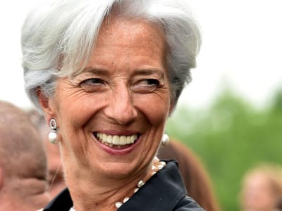 Lagarde: "Importante é retomar o diálogo com adultos na sala" - TVI
