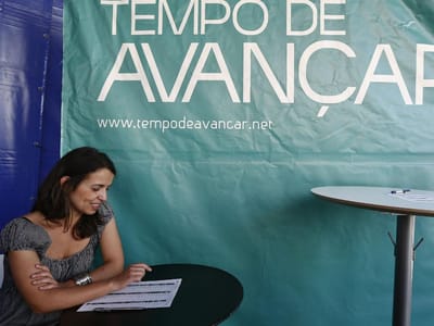LIVRE/Tempo de Avançar faz referendo sobre presidenciais - TVI