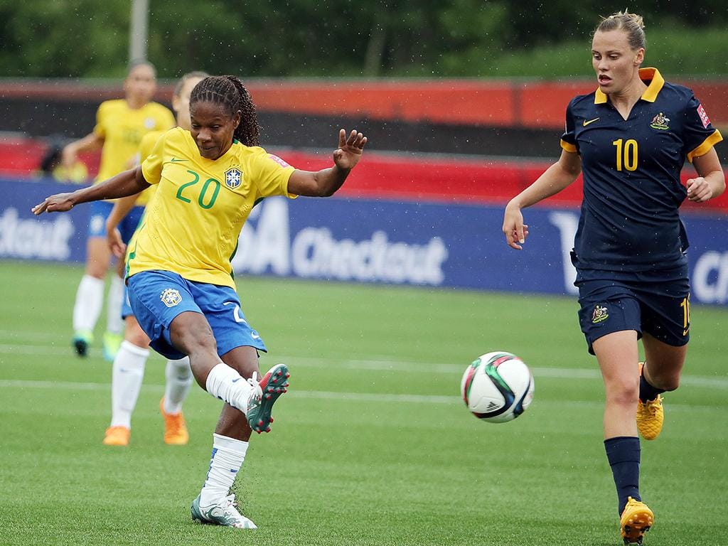 Futebol Feminino: Brasil-Austrália (Reuters)
