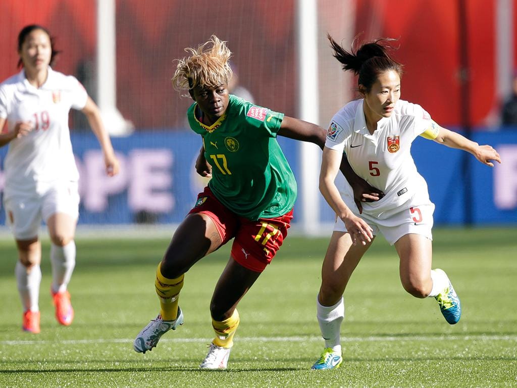 Futebol Feminino: China-Camarões(Reuters)
