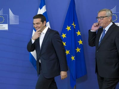 Juncker sugere a Tsipras acordo de última hora - TVI