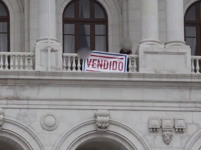 "Vendido": faixa no Parlamento alvo de inquérito - TVI