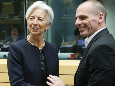 Países da Zona Euro quiseram bloquear relatório do FMI sobre a Grécia - TVI