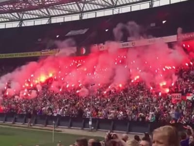 VÍDEO: ambiente infernal no primeiro…treino do Feyenoord! - TVI