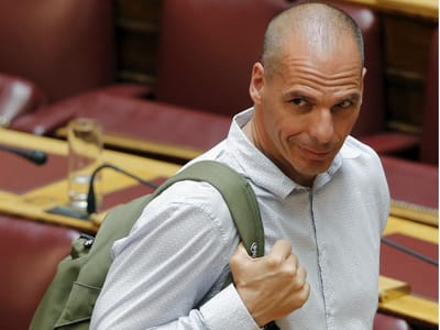Varoufakis anuncia apoio à Unidade Popular - TVI
