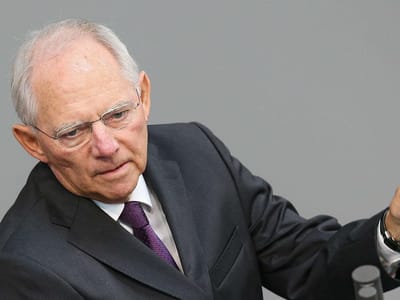 Schäuble: Portugal não deve inverter caminho e perturbar mercados - TVI