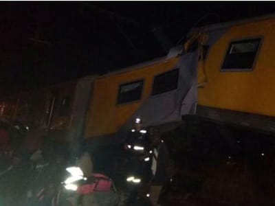 Mais de 300 feridos em colisão de comboios na África do Sul - TVI