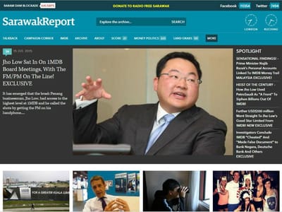 Malásia bloqueia acesso a jornal online - TVI