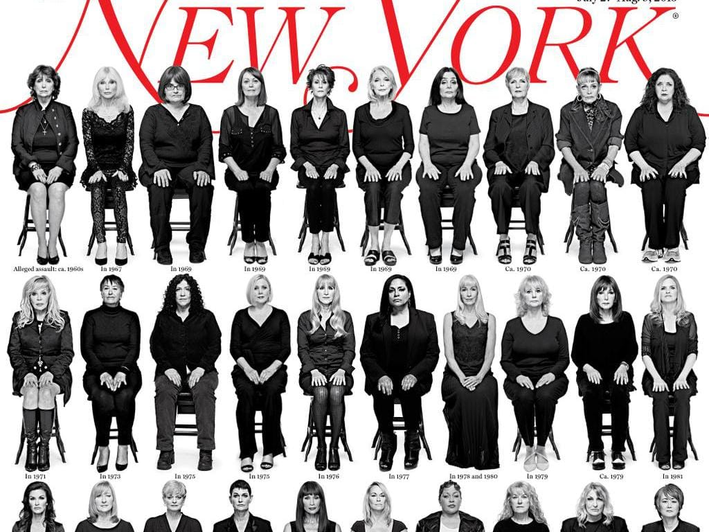 Vítimas de Bill Cosby na capa da New York Magazine 