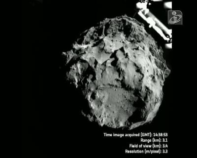 Missão Rosetta mostra detalhes do cometa onde aterrou - TVI