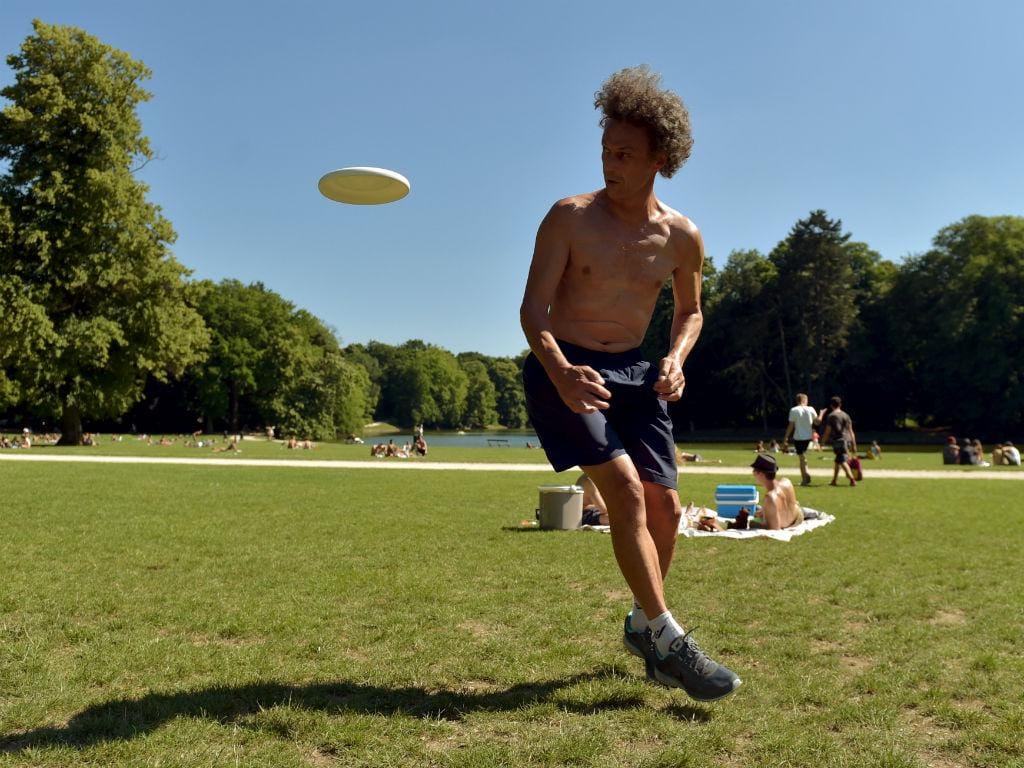 Frisbee (Eric Vidal/Reuters)