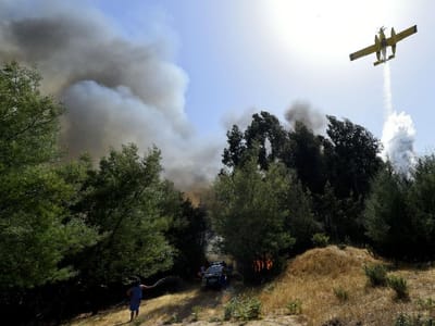 Incêndio na Serra da Estrela dado como dominado - TVI