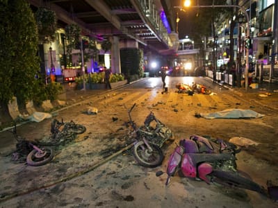 Explosão de bomba em Banguecoque faz vários mortos - TVI