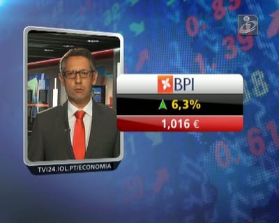 BPI dispara 6,3% e destaca-se na Bolsa de Lisboa - TVI