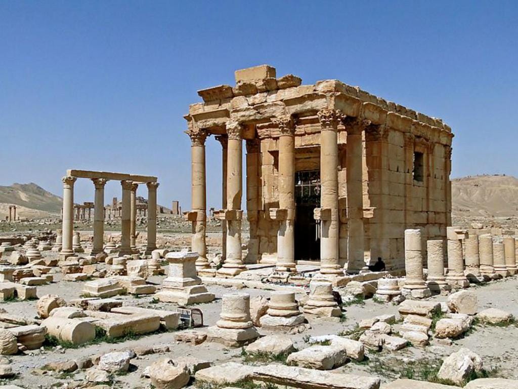 Templo de Baal Shamin (Wikipédia/Bernard Gagnon)