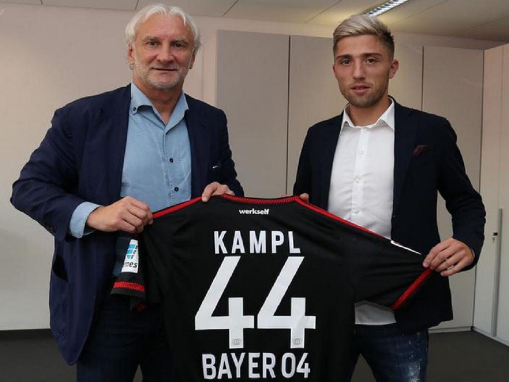 Kevin Kampl (Twitter Bayer Leverkusen)