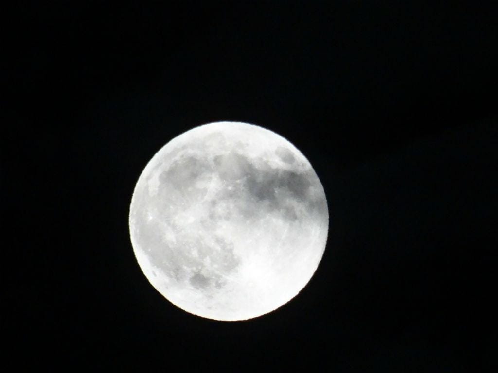 Super Lua em Quarteira [Foto: Ângelo Oliveira]