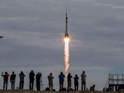 Nave espacial russa leva primeiro dinamarquês ao espaço - TVI