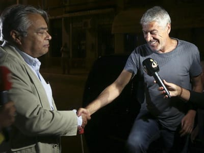 Sócrates diz estar "ao lado do PS e de António Costa" - TVI