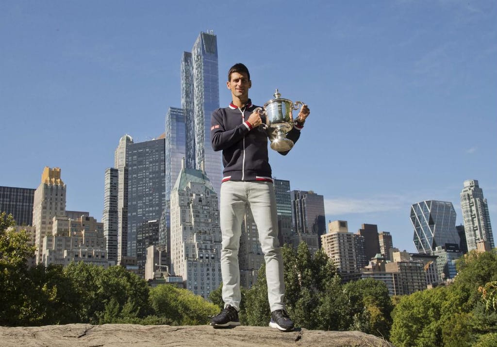 A consagração de Djokovic no US Open 2015 (Reuters)