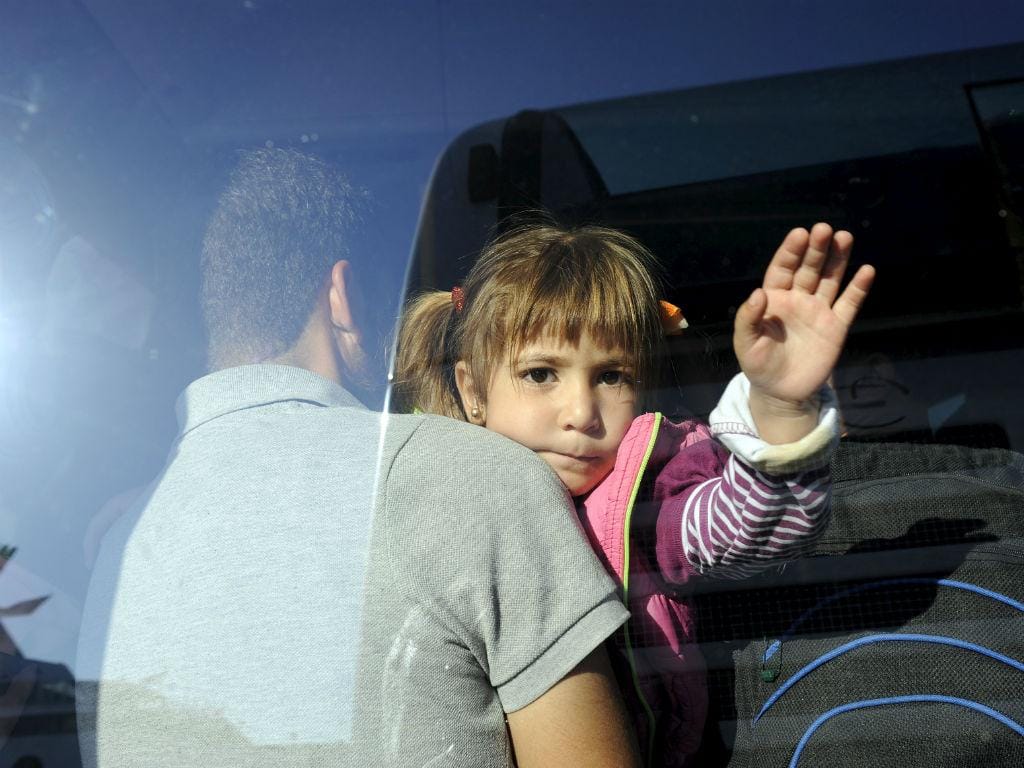 Migrantes e refugiados (Reuters)