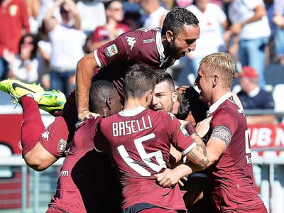 Itália: Torino bate Frosinone com «bis» de Belotti (4-2) - TVI