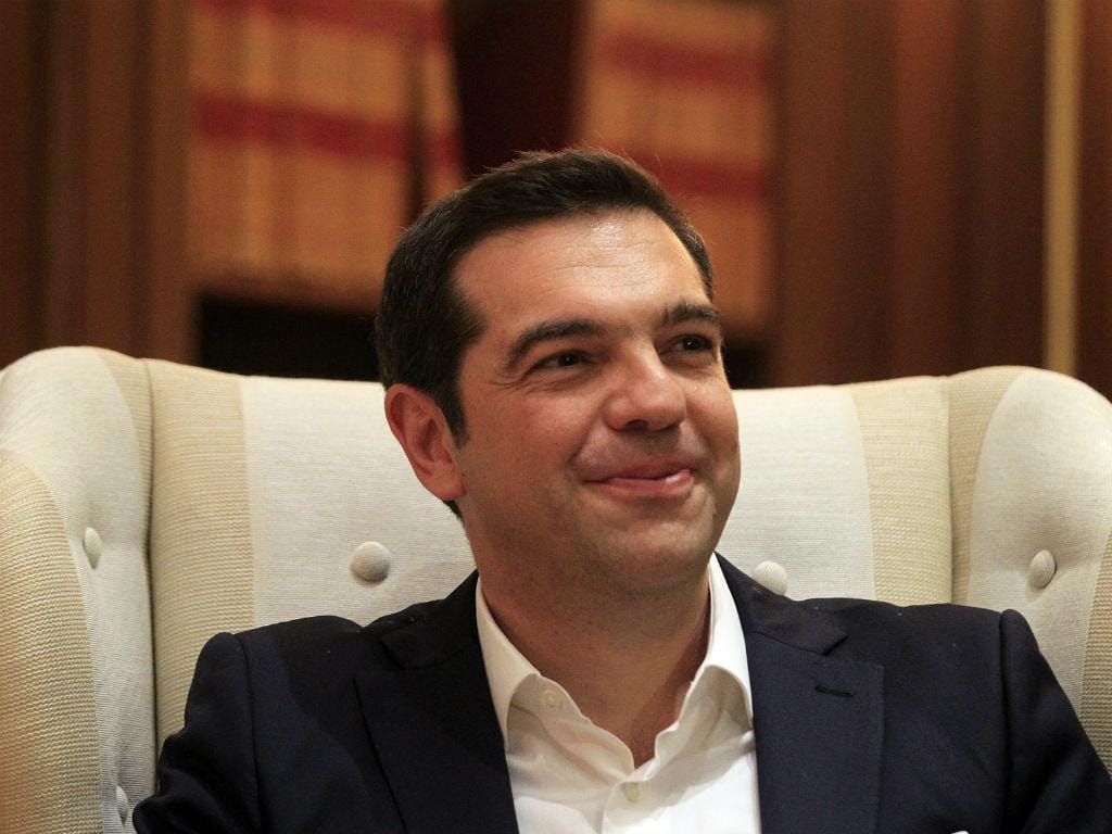 Tomada de posse de Alexis Tsipras 